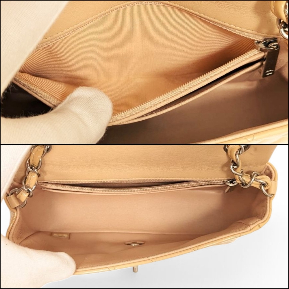 Authentic Chanel Mini Rectangular Classic Flap - image 3